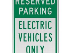 Reserved Electric Vehicles Only